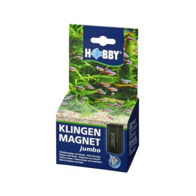 Aimant à Lames pour Nettoyage d'Aquarium 'Jumbo' | Hobby - Emballage