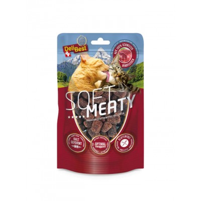 Delibest Soft Meatys Cat - Friandises au bœuf Delibest P3960100
