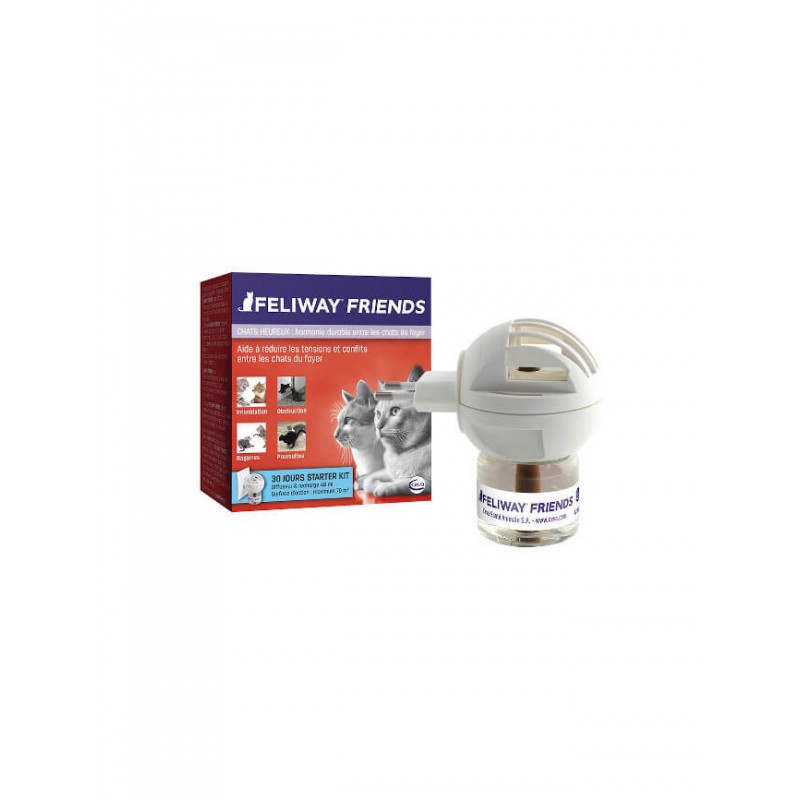 Feliway Friends Diffuseur + Recharge 48 ml Feliway Friends Diffuseur + Recharge 48 ml