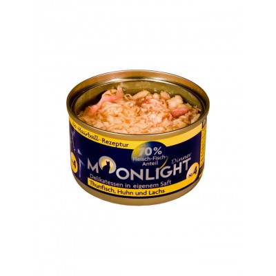Moonlight Alimentation naturelle thon, poulet & saumon Moonlight 964310