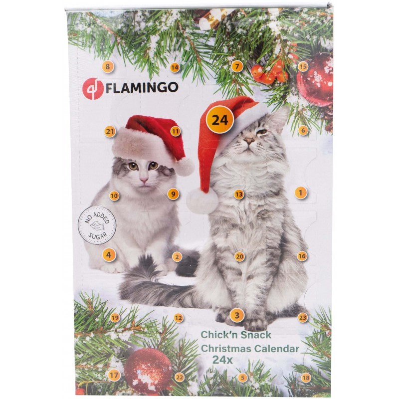 Calendrier de noël Chick'n Snack Chat--560705 Calendrier de noël Chick'n Snack Chat--560705