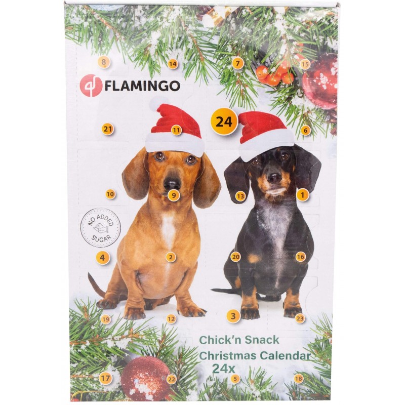Calendrier de noël Chick'n Snack Chien-- Calendrier de noël Chick'n Snack Chien--