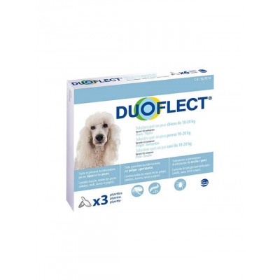 DUOFLECT Pipettes Antiparasites Duoflect - Chien 10 à 20 kg 20315