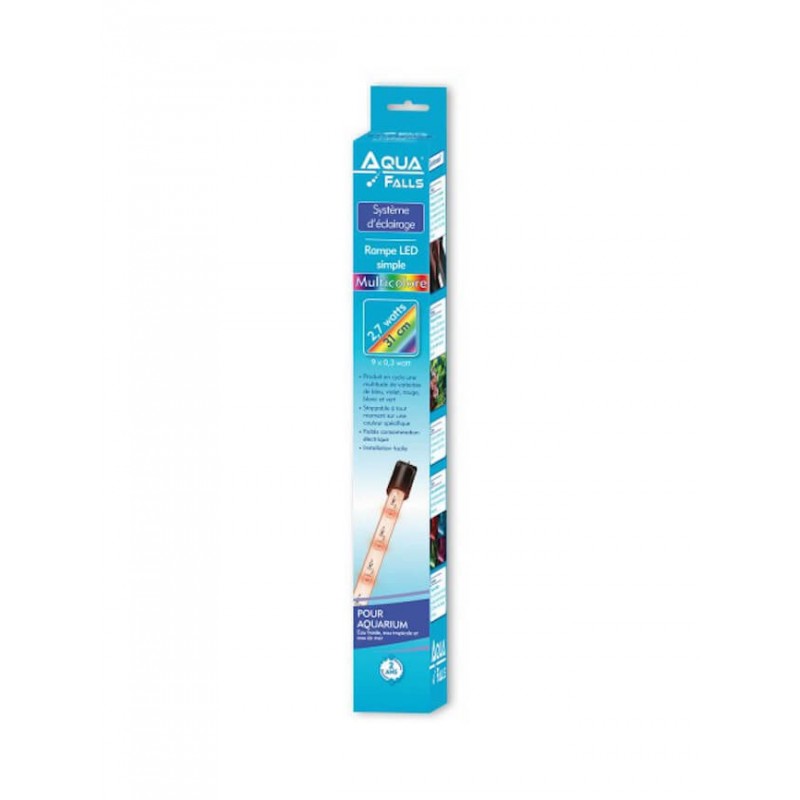 Système d'éclairage LED simple Multicolore 310 mm Aqua Falls-Aqua Falls-AF007323 Système d'éclairage LED simple Multicolore 310 mm Aqua Falls-Aqua Falls-AF007323