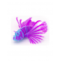 dm Décor d'aquarium en silicone Poisson Lion Violet 1503SP