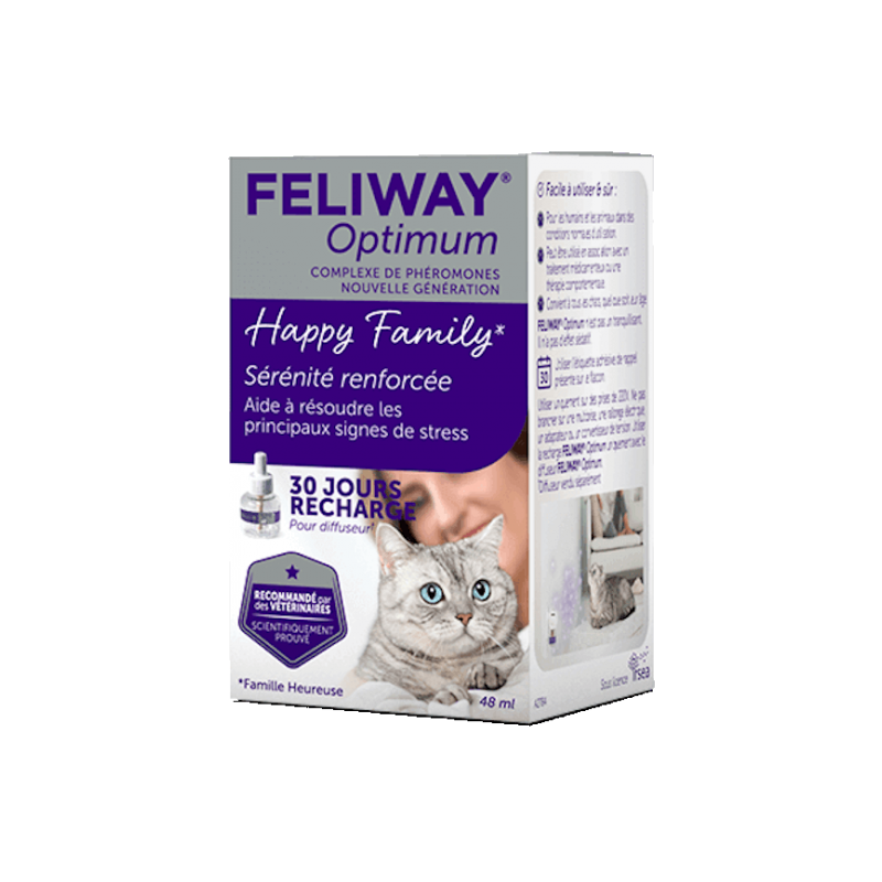 Produit apaisant Feliway pour chat : recharge 30 jours Feliway