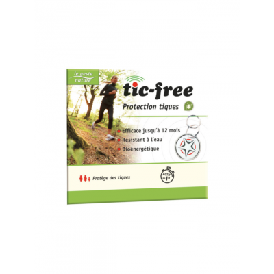 Anibio Médaillon Tic-free Protection contre les tiques Anibio MEDTF