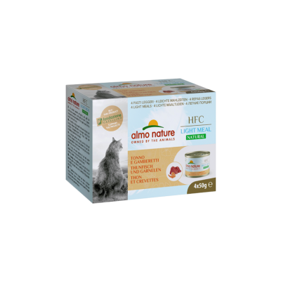 Almo Nature Menu Light Meal Thon & crevettes 4 x 50 g Almo Nature ALC551MEGA