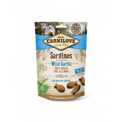 Carnilove Friandises Carnilove Grain Free Soft Sardine & Ail 200 g 111371