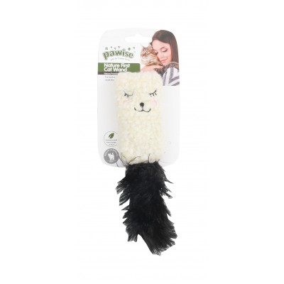 Pawise Jouet Pawise Peluche chat à plume PW28254