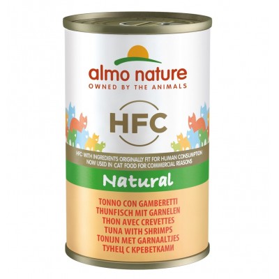 Almo Nature Pâtée HFC Natural Thon & Crevettes Almo Nature 280 g ALC5092H