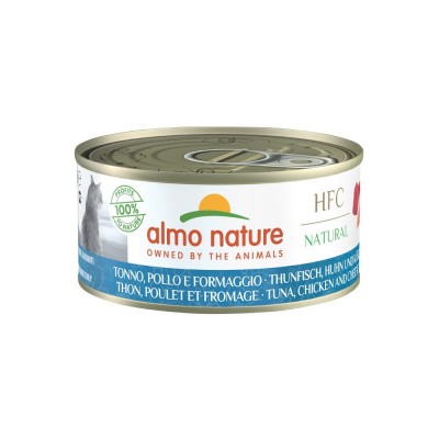 Almo Nature Pâtée HFC Natural Thon, poulet & Fromage Almo Nature 150 g ALC5130H