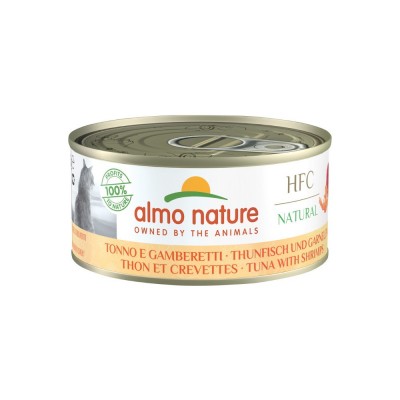 Almo Nature Pâtée HFC Natural Thon & Crevettes Almo Nature 150 g ALC5128H