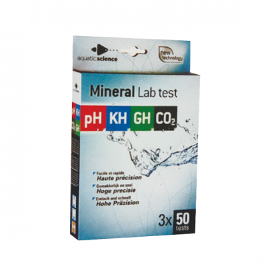Tests d'eau Mineral Lab test PH / KH / GH / CO2 LABMLT001C