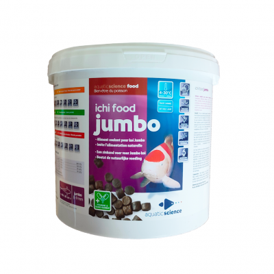 Ichi Food Granulés pour Koï Ichi Food Jumbo (flowing) 4 kg ICFJUM904B