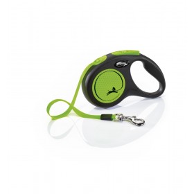 Laisse enrouleur Flexi Néon Tape 76885