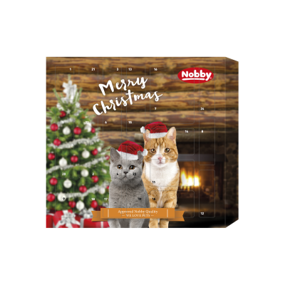 Nobby Calendrier de noël Merry Christmas Cat Nobby 50438