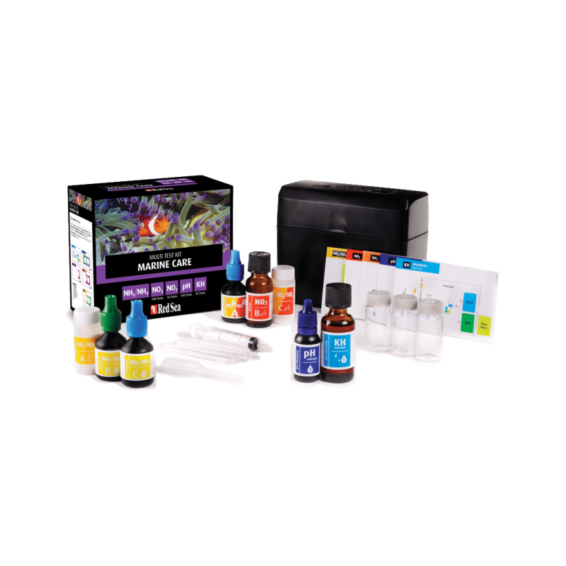 Red Sea Multitests Marine Care Red Sea (NH3/NH4, pH, KH, NO2, NO3)...