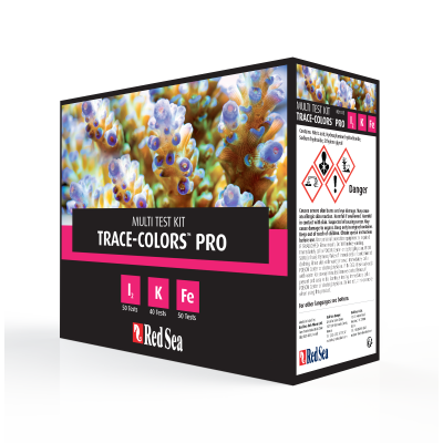 Red Sea Kit Multi Test TRACE-COLORS Pro (I2,K,Fe) Red Sea R21515