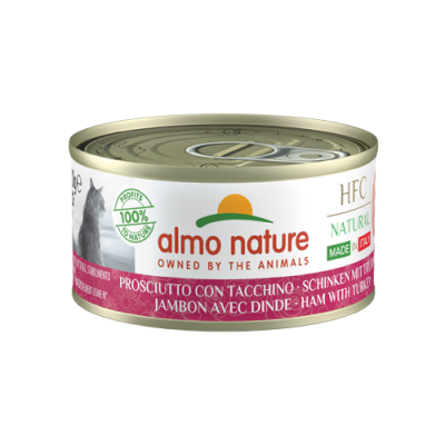 Almo Nature Pâtée HFC Natural Italy Jambon & Dinde Almo Nature 70 g ALC5472H