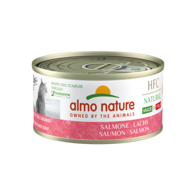 Almo Nature Pâtée HFC Natural Italy Saumon Almo Nature 70 g ALC5484H