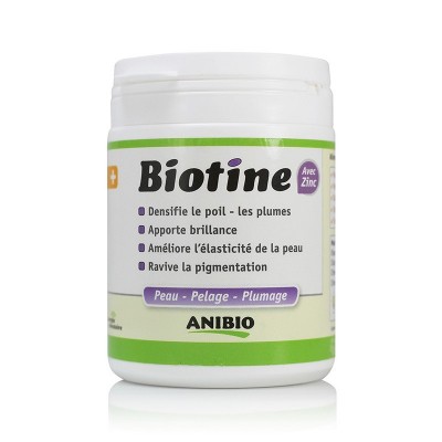 Anibio Biotine avec Zinc 140 g MBT140
