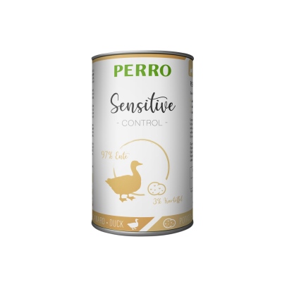 Perro Patée Perro Sensitive Control - Canard & Pommes de terre 181254
