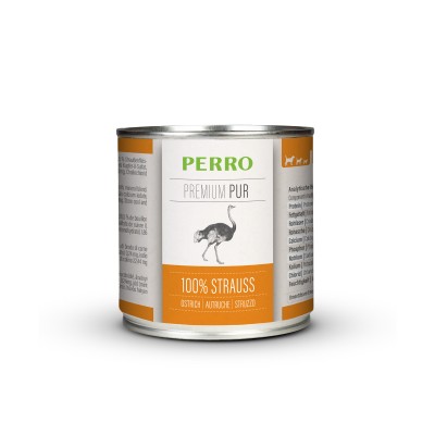Patée Perro Premium Pur - Autruche