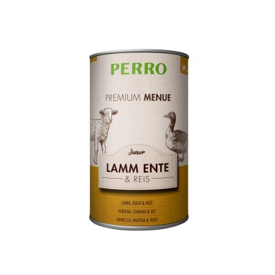 Patée Perro Premium Menue - Junior Agneau, Canard & riz