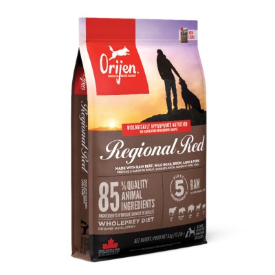 Croquettes à la Viande Rouge pour Chien Sans Céréales - Orijen Regional Red