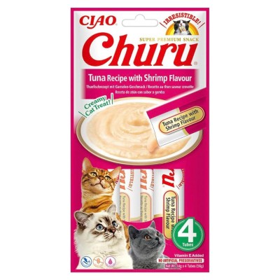 Crème à lécher Churu thon et crevettes