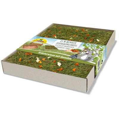 Parterre d'Herbe aux Carottes pour Rongeur & Tortue - JR Farm 750 g - Packaging