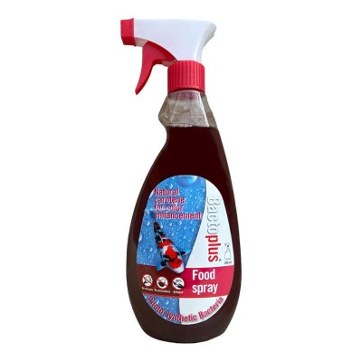 Bactéries Vivantes pour Bassin 'Food Spray' | BactoPlus - Bouteille de 500 ml