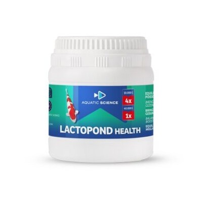 Bactéries Naturelles pour Bassin 'LactoPond Health' | Aquatic Science - Boîte de 80 g