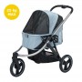 Poussette Chien et Chat 'The Beast' Flash Gray | Ibiyaya - Poids Max