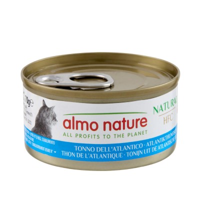Pâtée Chat 'HFC Natural Thon de l'Atlantique' | Almo Nature - Boîte de 70 g