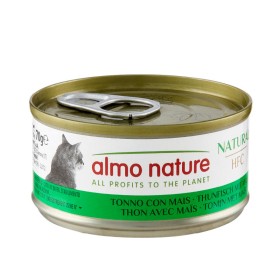 Pâtée Chat 'HFC Natural Thon avec Maïs' | Almo Nature - Boîte de 70 g