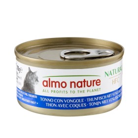 Pâtée Chat 'HFC Natural Thon avec Coques' | Almo Nature - Boîte de 70 g