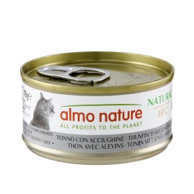 Pâtée Chat 'HFC Natural Thon avec Alevins' | Almo Nature - Boîte de 70 g