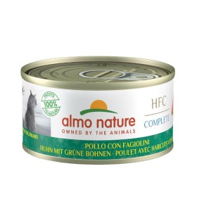 Pâtée Chat 'HFC Complete Poulet avec Haricots Verts' | Almo Nature - Boîte de 70 g