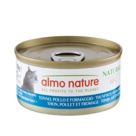 Pâtée Chat 'HFC Natural Thon, Poulet et Fromage' | Almo Nature - Boîte de 70 g