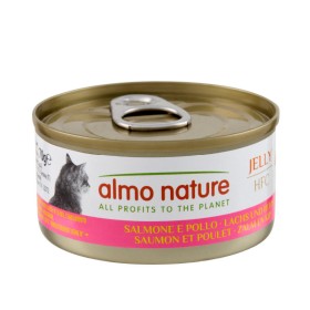 Pâtée Chat 'HFC Jelly Saumon et Poulet' | Almo Nature - Boîte de 70 g