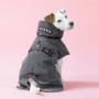 Veste Chien 'Imperméable Visibilité' Noir | PAIKKA - Jack Russel Terrier