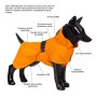Veste Chien 'Imperméable Visibilité & Récupération' Orange | PAIKKA - Caractéristiques