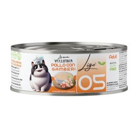 Pâtée Chat 'Velouté N. 04 Poulet & Crevettes' | Ligo Nature