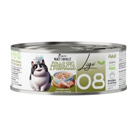 Pâtée Chat 'Naturel N. 08 Poulet, Jambon & Fromage' | Ligo Nature
