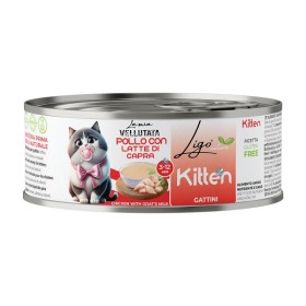 Pâtée Chat 'Velouté Chaton Poulet & Lait de Chèvre' | Ligo Nature