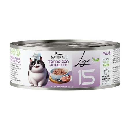 Pâtée Chat 'Naturel N. 15 Thon & Anchois' | Ligo Nature