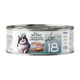 Pâtée Chat 'Naturel N. 18 Thon & Noix de Saint-Jacques' | Ligo Nature