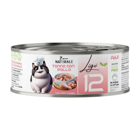 Pâtée Chat 'Naturel N. 12 Thon & Poulet' | Ligo Nature